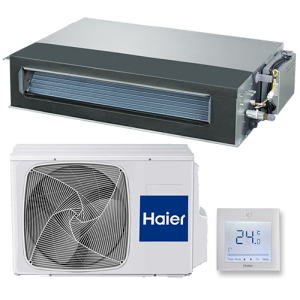 HAIER AD24MS3ERA/1U24GS1ERA Инверторная сплит-система канального типа HAIER AD24MS3ERA/1U24GS1ERA Инверторная сплит-система канального типа