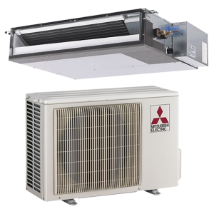Mitsubishi Electric SEZ-M25DA/SUZ-M 25 Инверторная сплит-система канального типа Mitsubishi Electric SEZ-M25DA/SUZ-M 25 Инверторная сплит-система канального типа