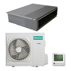 HISENSE AUD-48HX4SHH/AUW-48H6SE1 Неинверторная сплит-система канального типа