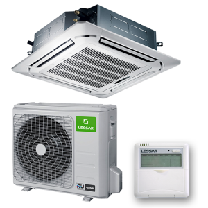 LESSAR LS-HE24BVA2/LU-HE24UVA2/LZ-B4UB-30WM Winter Master Инверторная сплит-система кассетного типа зимний комплект LESSAR LS-HE24BVA2/LU-HE24UVA2/LZ-B4UB-30WM Winter Master Инверторная сплит-система кассетного типа зимний комплект