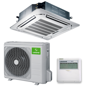 LESSAR LS-HE24BMA2/LU-HE24UMA2/LZ-B4KB Инверторная сплит-система кассетного типа LESSAR LS-HE24BMA2/LU-HE24UMA2/LZ-B4KB Инверторная сплит-система кассетного типа