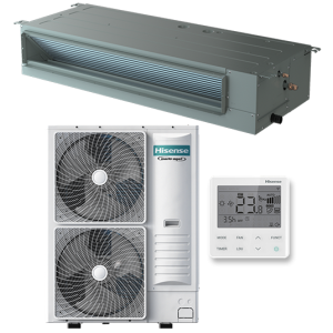 HISENSE AUD-36UX4REH8/AUW-36U4RK7 Инверторная сплит-система канального типа HEAVY EU DC