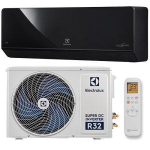 ELECTROLUX EACS/I-09HIX-BLACK/N8 Инверторная сплит-система настенного типа Onix Black Super DC Inverter –25 °С
