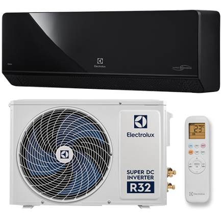 ELECTROLUX EACS/I-09HIX-BLACK/N8 Инверторная сплит-система настенного типа Onix Black Super DC Inverter –25 °С