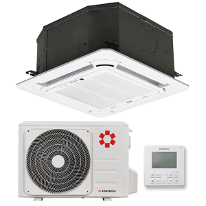 KENTATSU KSZTA35HFAN1R/KSUTA35HFAN1L/KPU65-D Неинверторная сплит-система кассетного типа Компактные
