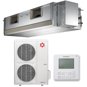 KENTATSU KSTR140HFAN3R/KSUT140HFAN3L Неинверторная сплит-система канального типа высоконапорные