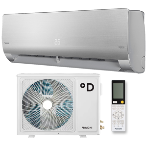 Daichi UNI25AVQS1R/UNI25FVS1R Инверторная сплит-система настенного типа UNIQUE тепловой насос -25 °C