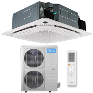 Midea MCD1-48HRN1-R/MOU-48HN1-LRR/T-MBQ4-04A1 Неинверторная сплит-система кассетного типа 