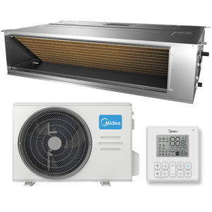 Midea MTI-18HW1N1P-QB6/MOX330U-18HN1-LQB6 Неинверторная сплит-система канального типа