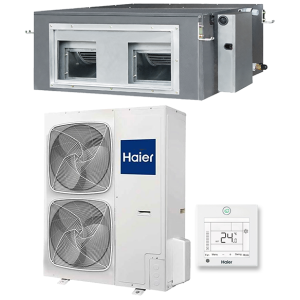HAIER AD96HN1ERA/1U96WS1ERB Инверторная сплит-система канального типа HAIER AD96HN1ERA/1U96WS1ERB Инверторная сплит-система канального типа