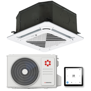KENTATSU KSZB35HZRN1W/KSUNB35HZRN1/KPU65-D4 Инверторная сплит-система кассетного типа