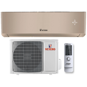 VETERO V-S12SHPAC2S Gold Инверторная сплит-система настенного типа SIBERIA Wi-Fi Тепловой насос VETERO V-S12SHPAC2S Gold Инверторная сплит-система настенного типа SIBERIA Wi-Fi Тепловой насос