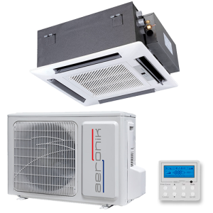 AERONIK AKH12K3HI/AUHN12NK3HO Неинверторная сплит-система кассетного типа AERONIK AKH12K3HI/AUHN12NK3HO Неинверторная сплит-система кассетного типа