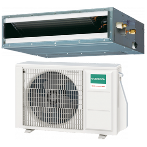 General ARXG 09 KLLAP/AOHG 09 KATA Инверторная сплит-система канального типа ECO