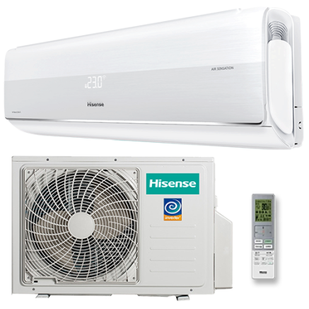 HISENSE AS-10UW4RXVQF00 Инверторная сплит-система настенного типа AIR SENSATION Superior DC Inverter Wi-Fi R32