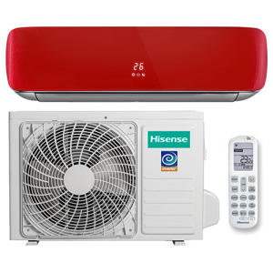 HISENSE AS-10UW4RVETG00 (R) Инверторная сплит-система настенного типа RED CRYSTAL Super DC Inverter