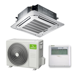 LESSAR LS-HE12BCWA2/LU-HE12UWA2/LZ-B4COBA Инверторная сплит-система кассетного типа LESSAR LS-HE12BCWA2/LU-HE12UWA2/LZ-B4COBA Инверторная сплит-система кассетного типа