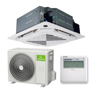 LESSAR LS-HE24BVA2/LU-HE24UVA2/LZ-B4UB Инверторная сплит-система кассетного типа LESSAR LS-HE24BVA2/LU-HE24UVA2/LZ-B4UB Инверторная сплит-система кассетного типа