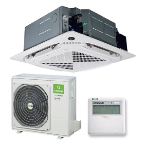 LESSAR LS-HE36BVA4/LU-HE36UVA4/LZ-B4UB Инверторная сплит-система кассетного типа LESSAR LS-HE36BVA4/LU-HE36UVA4/LZ-B4UB Инверторная сплит-система кассетного типа