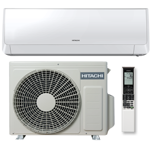 Hitachi RAK-25RXE/RAC-25WXEN Инверторная сплит-система настенного типа AKEBONO NORDIC Тепловой насос