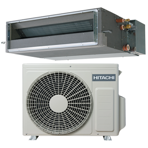 Hitachi RAD-25RPE/RAC-25NPE Инверторная сплит-система канального типа