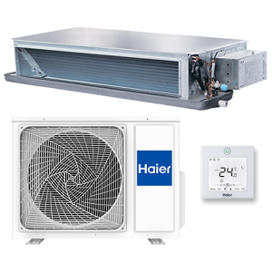 HAIER AD35S2SS1FA/1U35S2SM2FA Инверторная сплит-система канального типа HAIER AD35S2SS1FA/1U35S2SM2FA Инверторная сплит-система канального типа