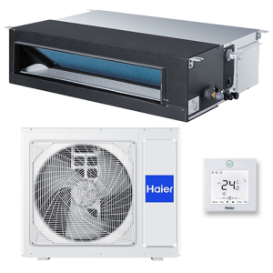 HAIER AD105S1LM1FA/1U105S1LS1FA (1ф.) Инверторная сплит-система канального типа HAIER AD105S1LM1FA/1U105S1LS1FA (1ф.) Инверторная сплит-система канального типа