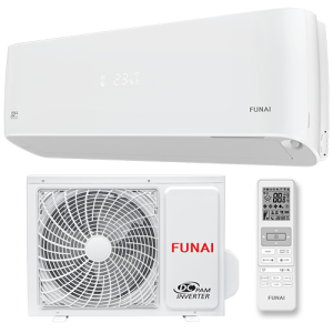 Funai RAC-I-EM25HP.D04 Инверторная сплит-система настенного типа EMPEROR Smart Eye DC, обогрев до -25 °C, Wi-Fi