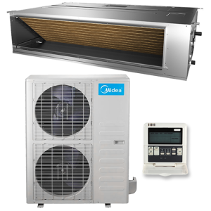 Midea MTI-48HW1FNXP(GA)/ MOE30U-48HFN8-R(GA) Инверторная сплит-система канального типа Средненапорные