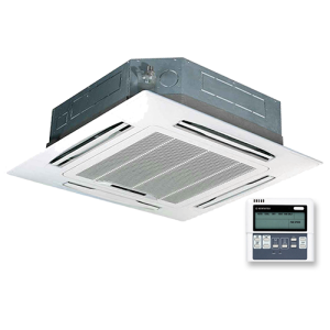 KENTATSU KFVE57H0EN1D/KPU95-C кассетный 2-х трубный фанкойл