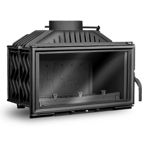 Каминная чугунная топка KAWMET W15 9,4 kW EKO 