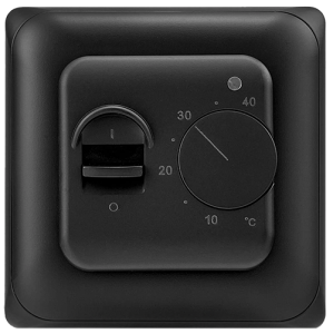 Терморегулятор EASTEC RTC 70.26 (3.5 кВт) черный матовый Терморегулятор EASTEC RTC 70.26 (3.5 кВт) черный матовый