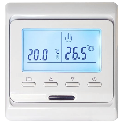 Терморегулятор EASTEC E 51.716 (3.5 кВт) белый Терморегулятор EASTEC E 51.716 (3.5 кВт) белый