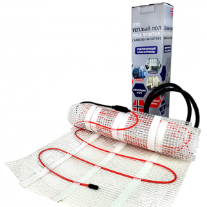 Это теплый пол под плитку - 0,5 нагревательный мат EASTEC